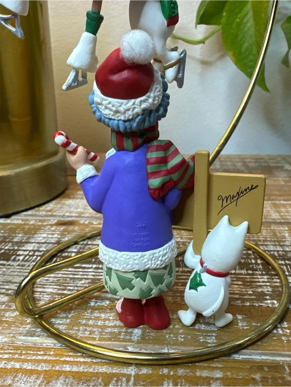 1999 On Thin Ice Hallmark Ornament Maxine, 1996 This Is As Merry As I Get